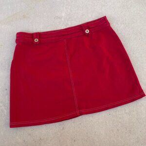 Red Loft Mini Skirt